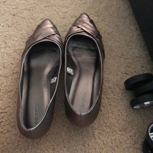 Xhilaration slight wedge flat point toe style